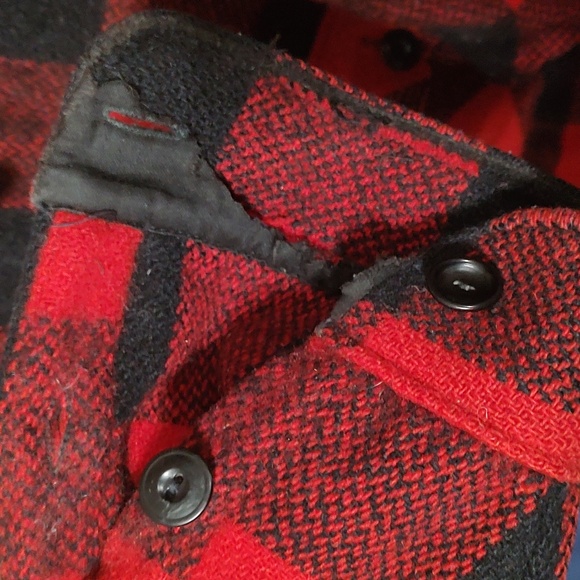 100% Wool Plaid Hunting Jacket - Picture 6 of 8